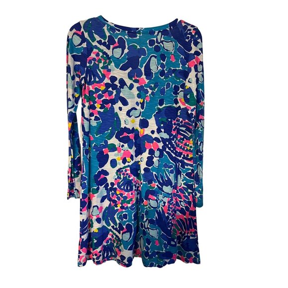 Lilly Pulitzer Paradis Dress Multi Hit the Spot Women's Size Extra Small Excelle - Picture 3 of 6